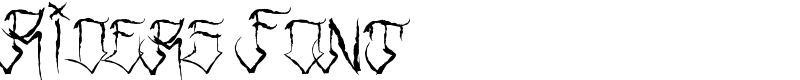 Riders Font