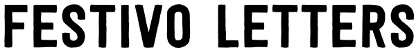 Festivo Letters