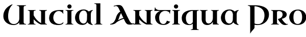 Uncial Antiqua Pro