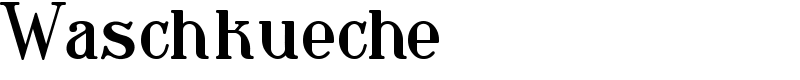 Waschkueche