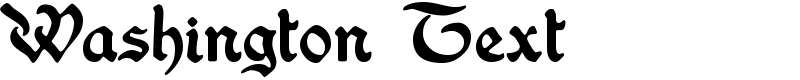 Washington Text