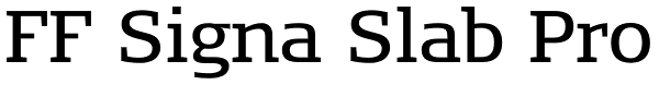 FF Signa Slab Pro