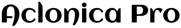 Aclonica Pro
