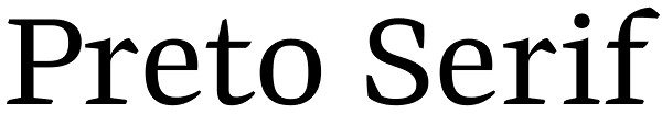 Preto Serif
