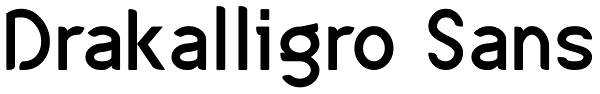 Drakalligro Sans