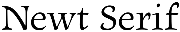 Newt Serif