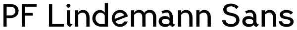 PF Lindemann Sans