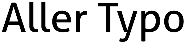 Aller Typo