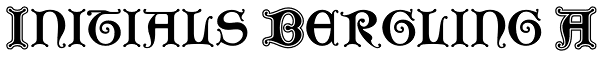 Initials Bergling A