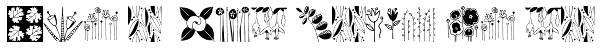 Flower And Leaf Borders