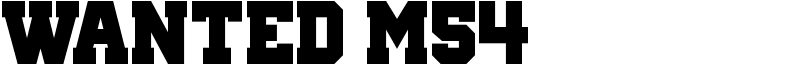 Wanted M54