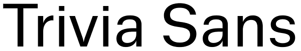 Trivia Sans