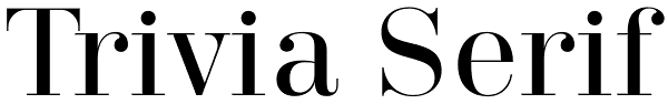 Trivia Serif