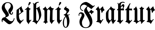 Leibniz Fraktur
