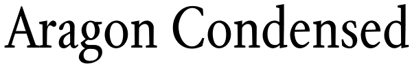 Aragon Condensed