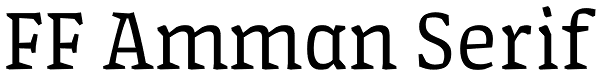 FF Amman Serif