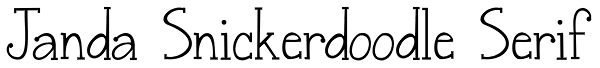 Janda Snickerdoodle Serif