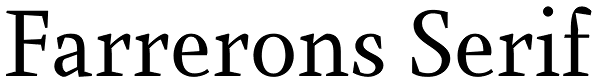 Farrerons Serif