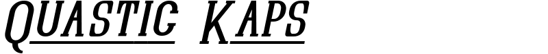 Quastic Kaps