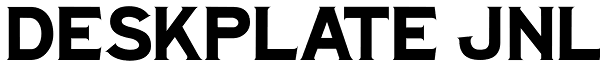 Deskplate JNL