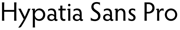 Hypatia Sans Pro