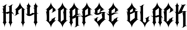 H74 Corpse Black