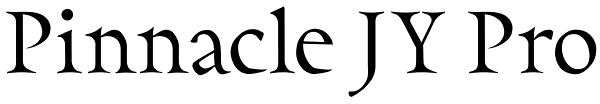 Pinnacle JY Pro