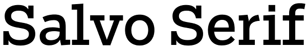 Salvo Serif