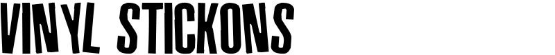 Vinyl Stickons