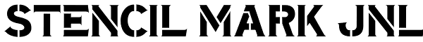 Stencil Mark JNL