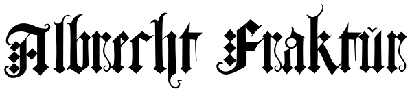 Albrecht Fraktur