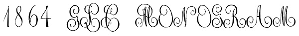 1864 GLC Monogram