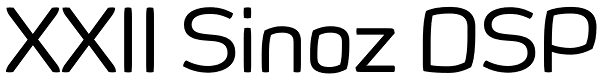 XXII Sinoz DSP
