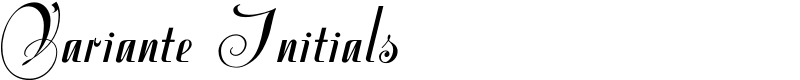 Variante Initials