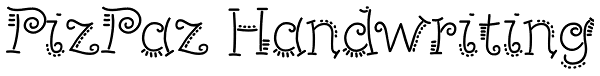 PizPaz Handwriting