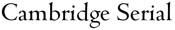 Cambridge Serial