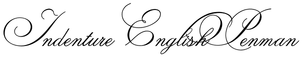 Indenture English Penman