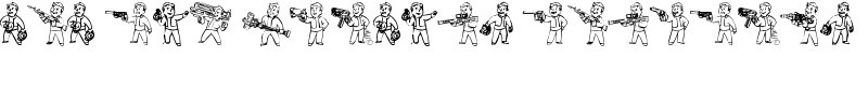 Pip Boy Weapons Dingbats