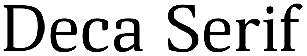 Deca Serif