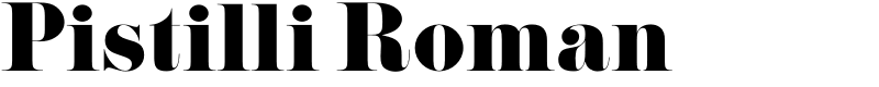 Pistilli Roman