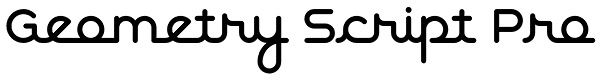 Geometry Script Pro