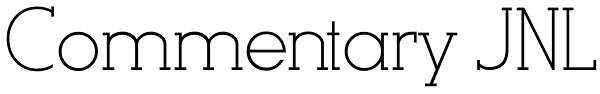 Commentary JNL
