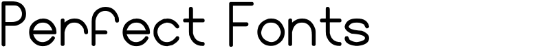 Perfect Fonts