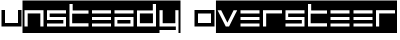 Unsteady Oversteer