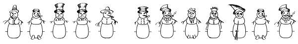 Merry Snowmen