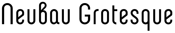 Neubau Grotesque