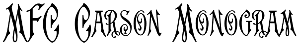 MFC Carson Monogram