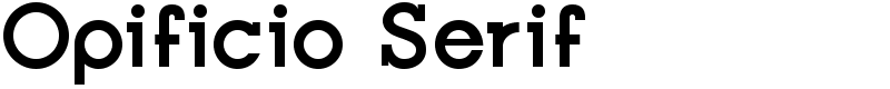 Opificio Serif