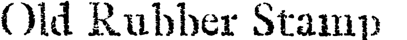 Old Rubber Stamp