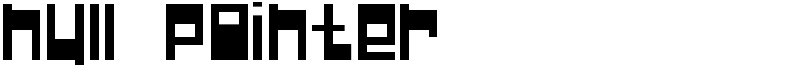 Null Pointer
